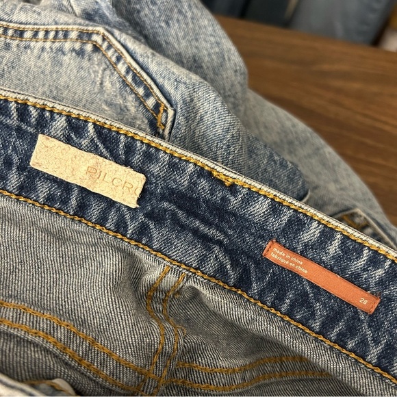 Anthropologie Pilcro super High rise Blue Jeans 28x28 - Picture 4 of 11